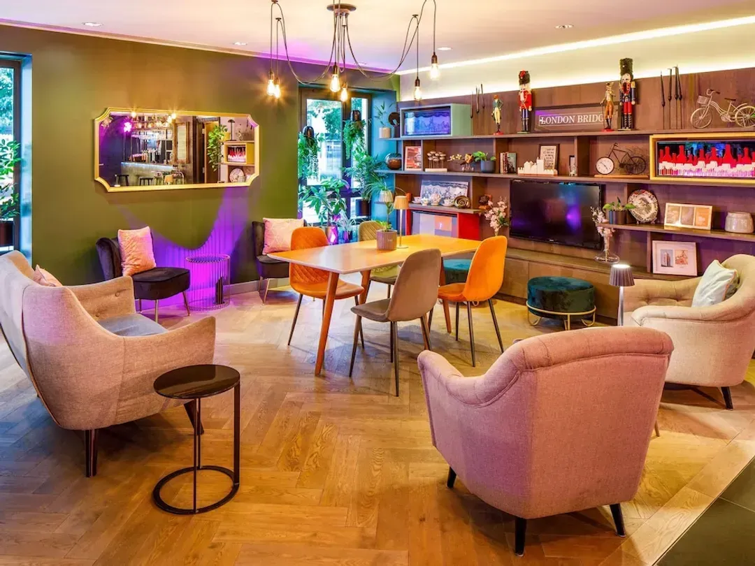 Lobby sitting area
