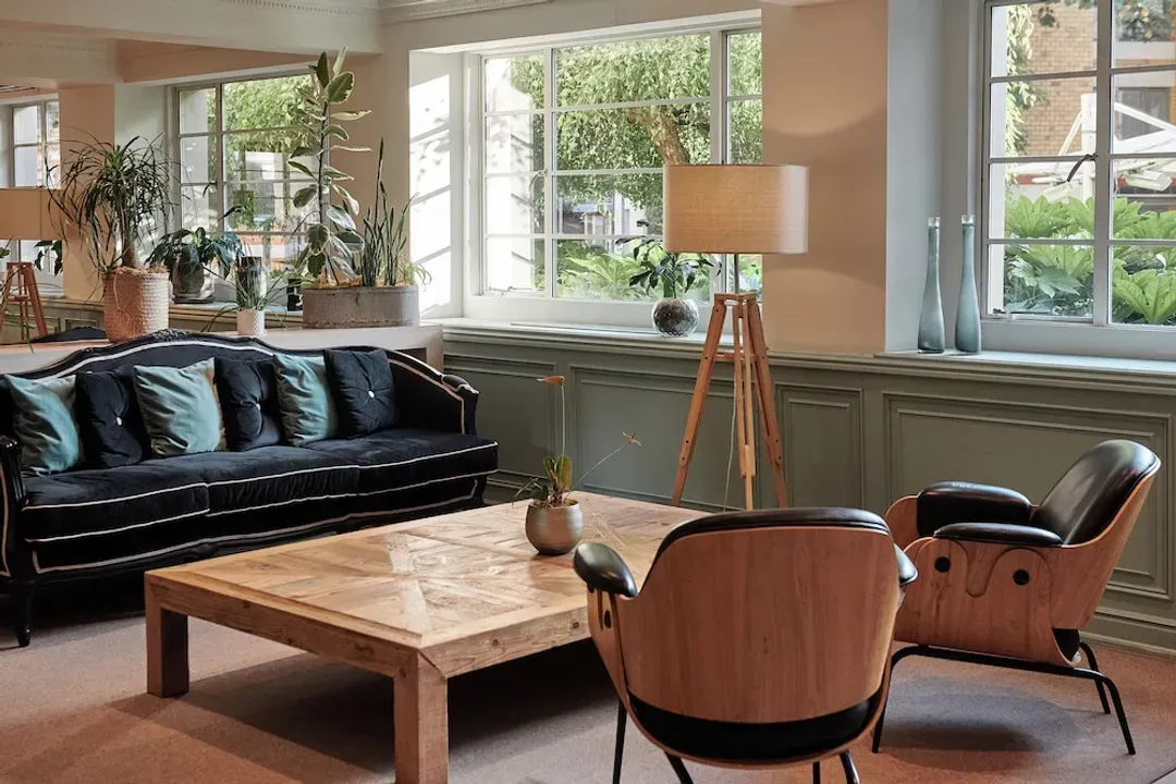 Lobby sitting area