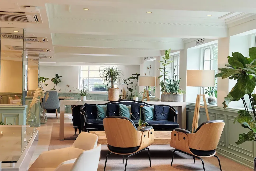 Lobby sitting area