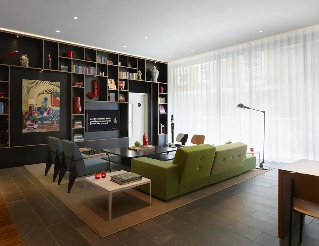 Lobby sitting area