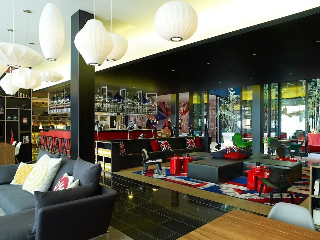 Lobby sitting area