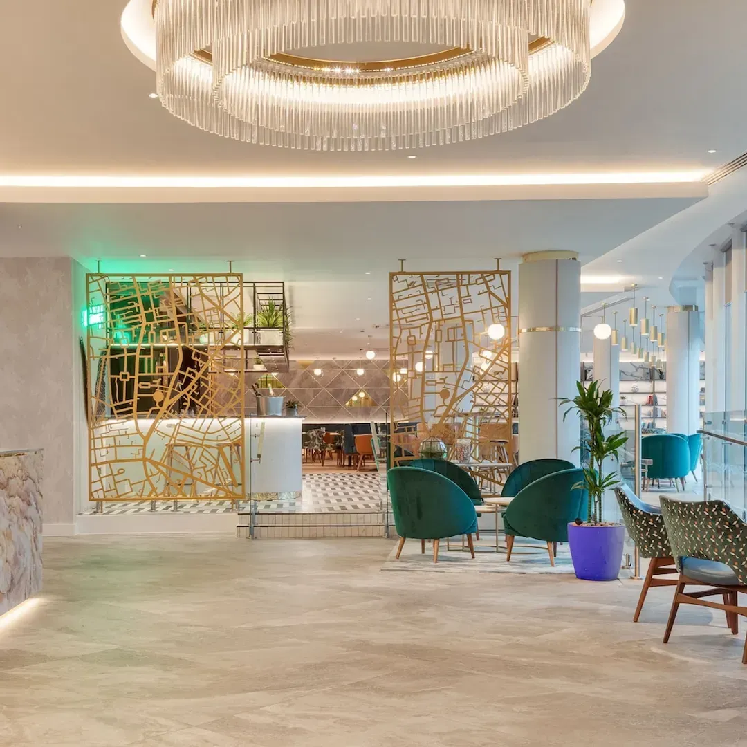 Lobby sitting area