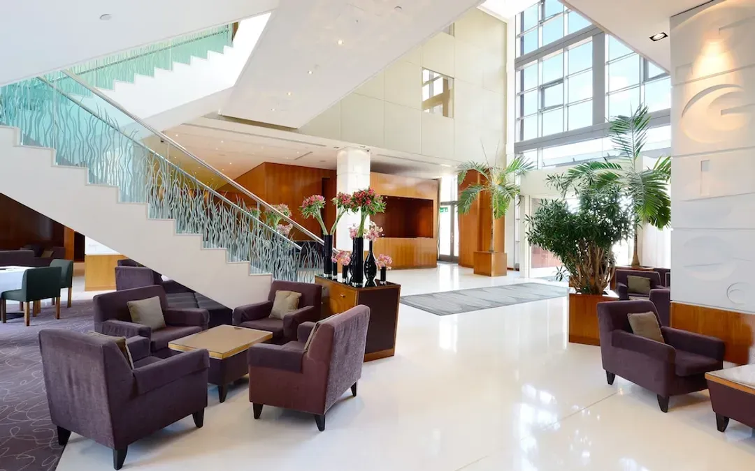 Lobby sitting area