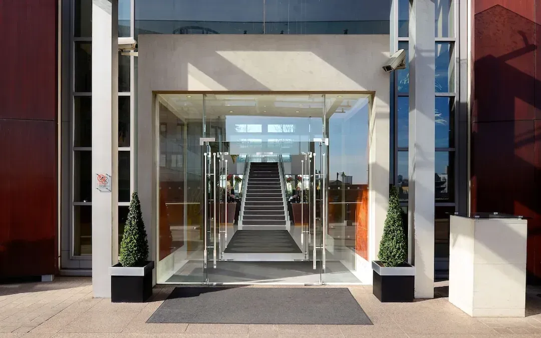 Interior entrance