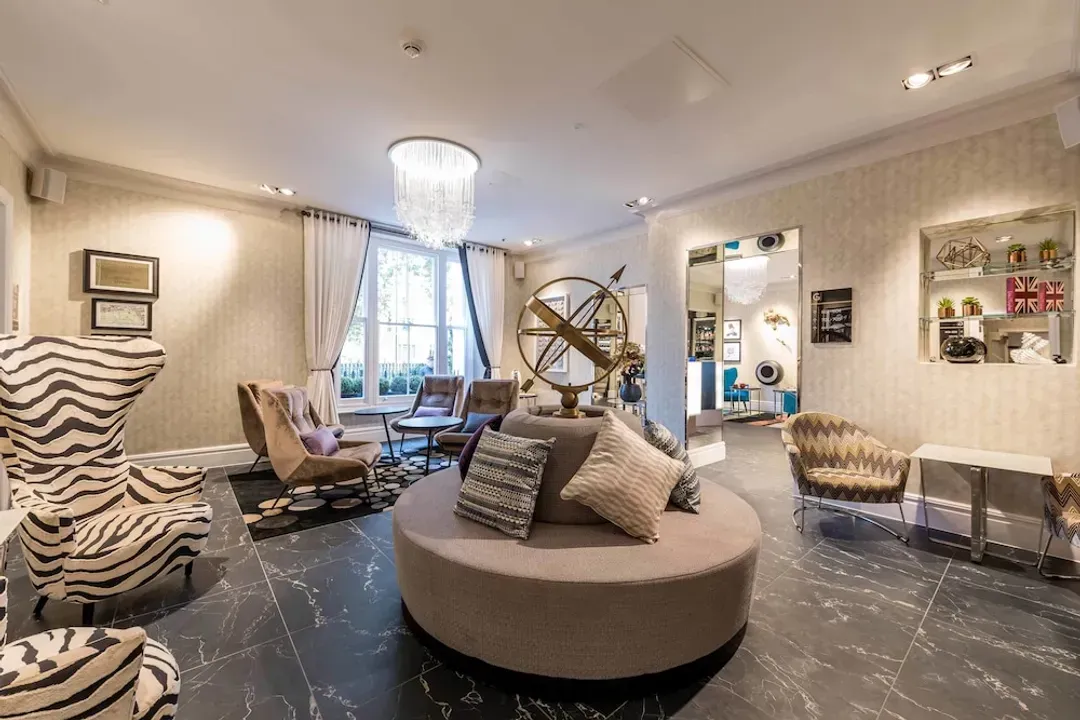 Lobby sitting area