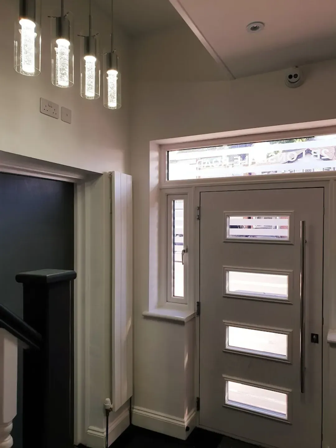 Interior entrance