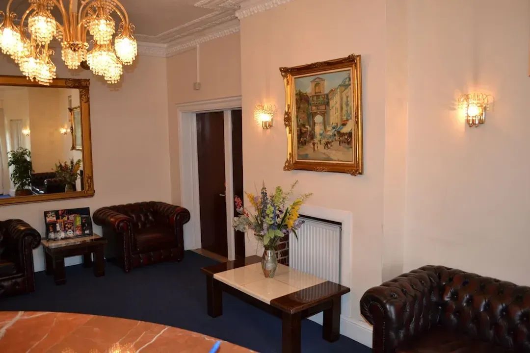 Lobby sitting area