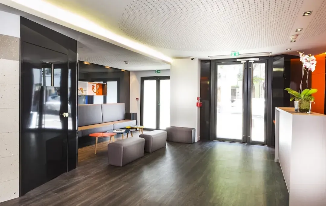 Interior entrance