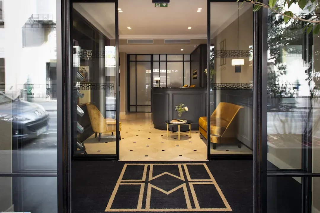 Interior entrance