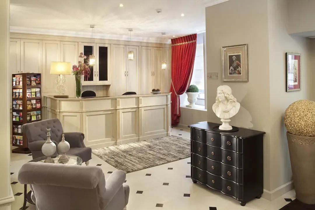 Lobby sitting area