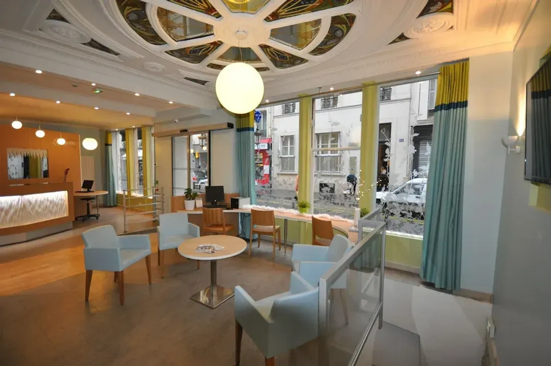 Lobby sitting area