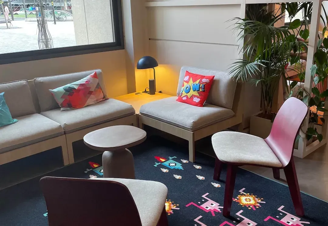 Lobby sitting area