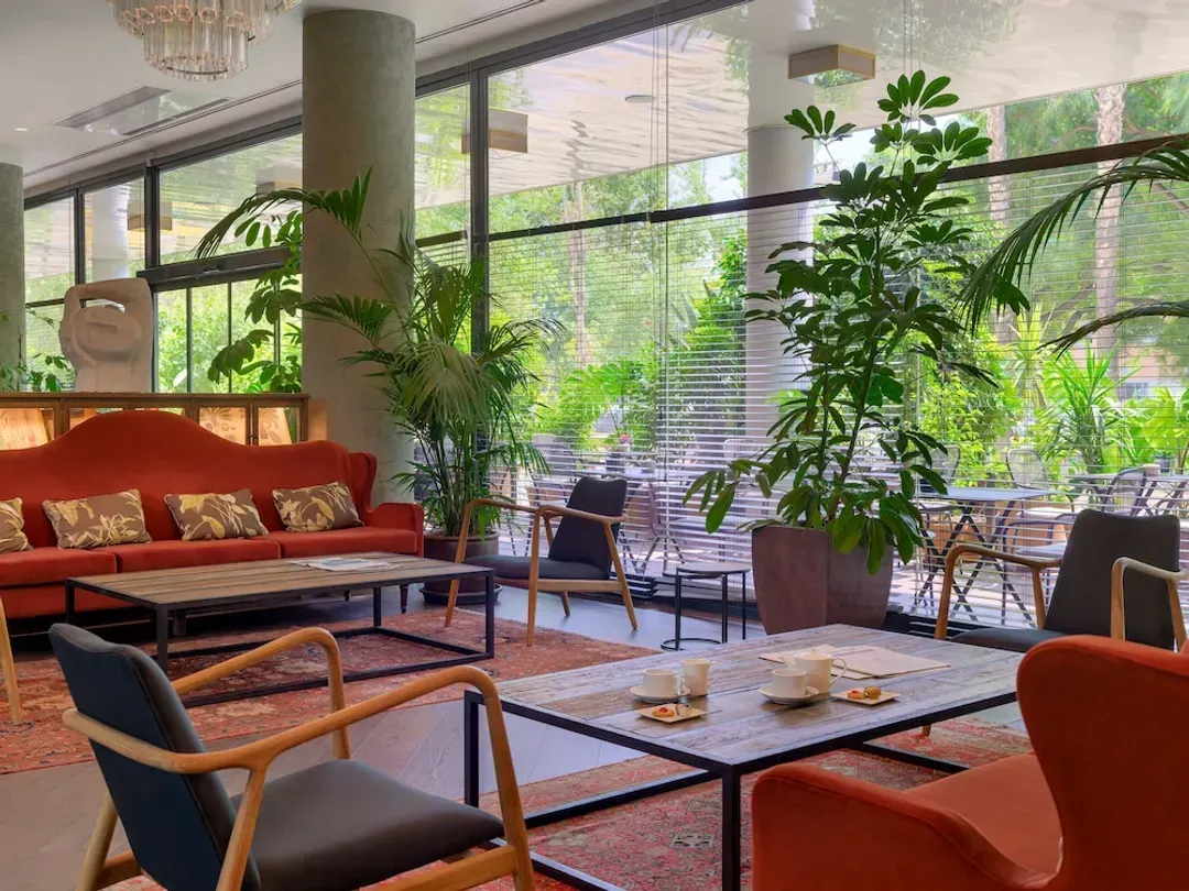 Lobby sitting area