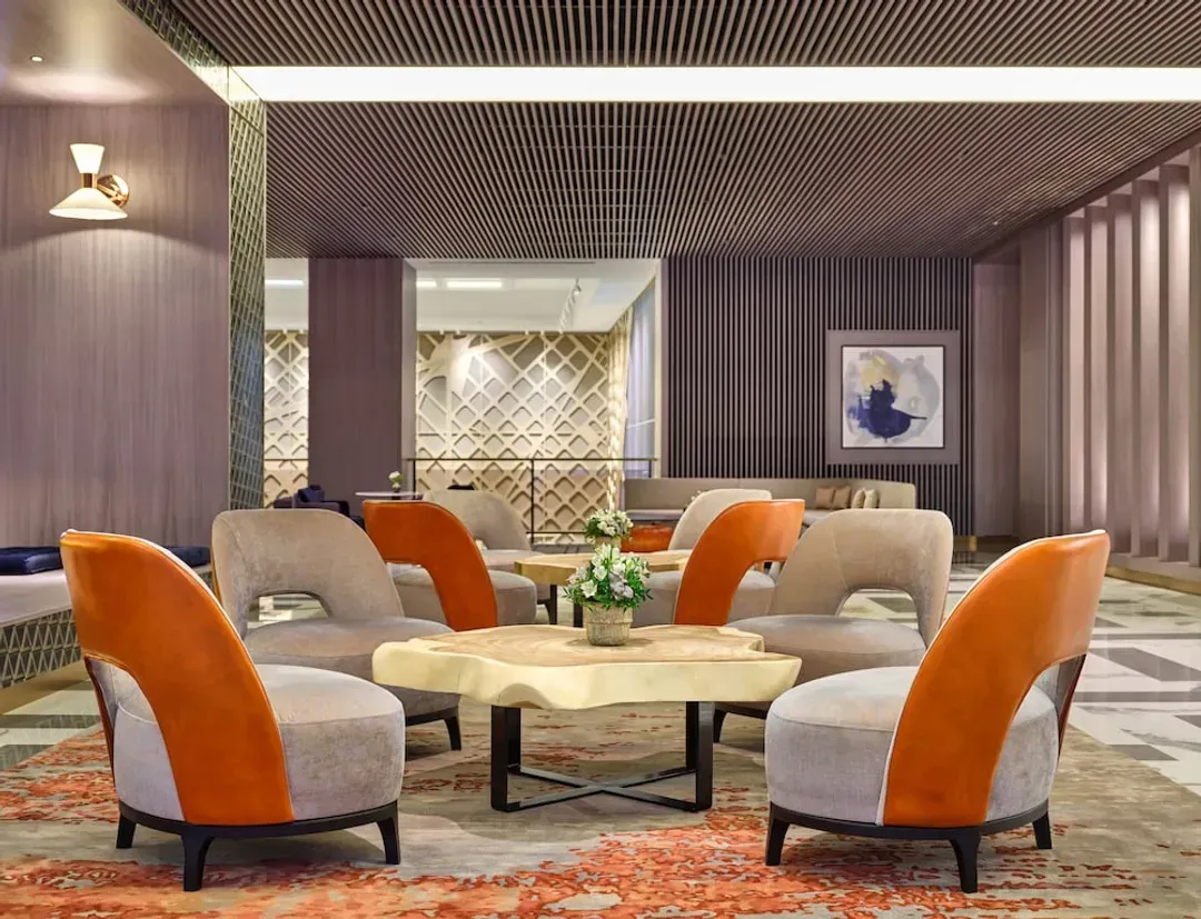 Lobby sitting area