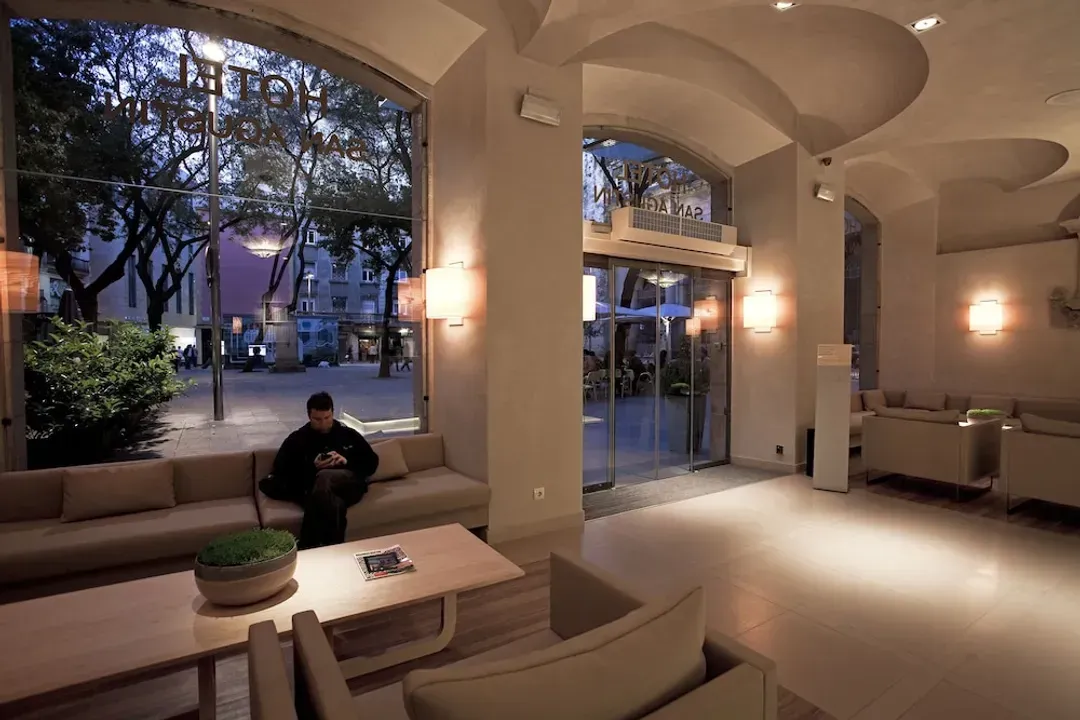 Lobby sitting area