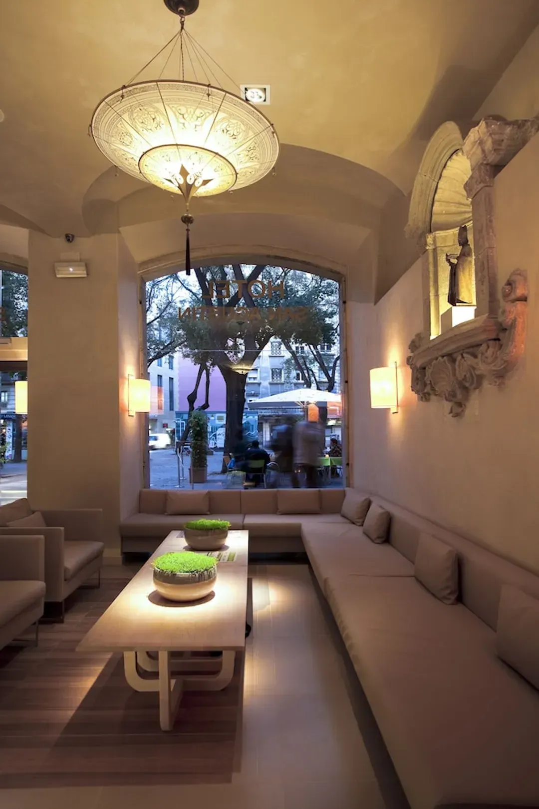 Lobby sitting area