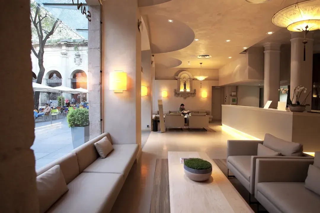 Lobby sitting area