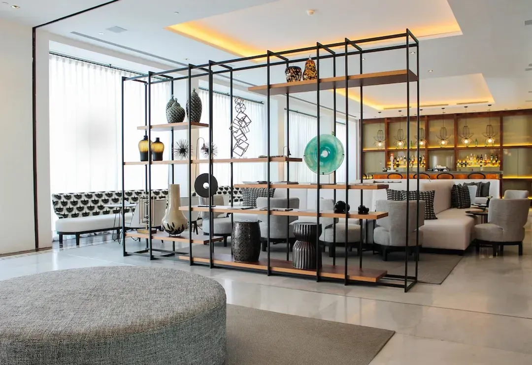 Lobby sitting area