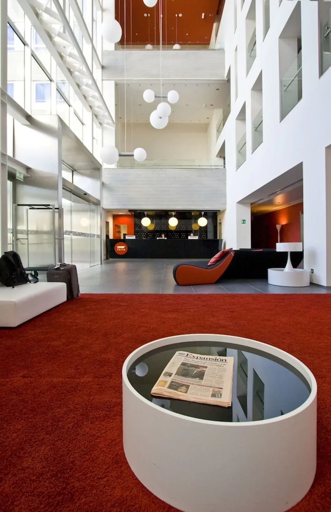 Lobby sitting area