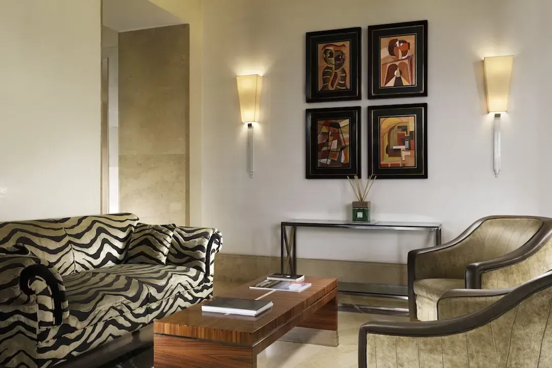 Lobby sitting area