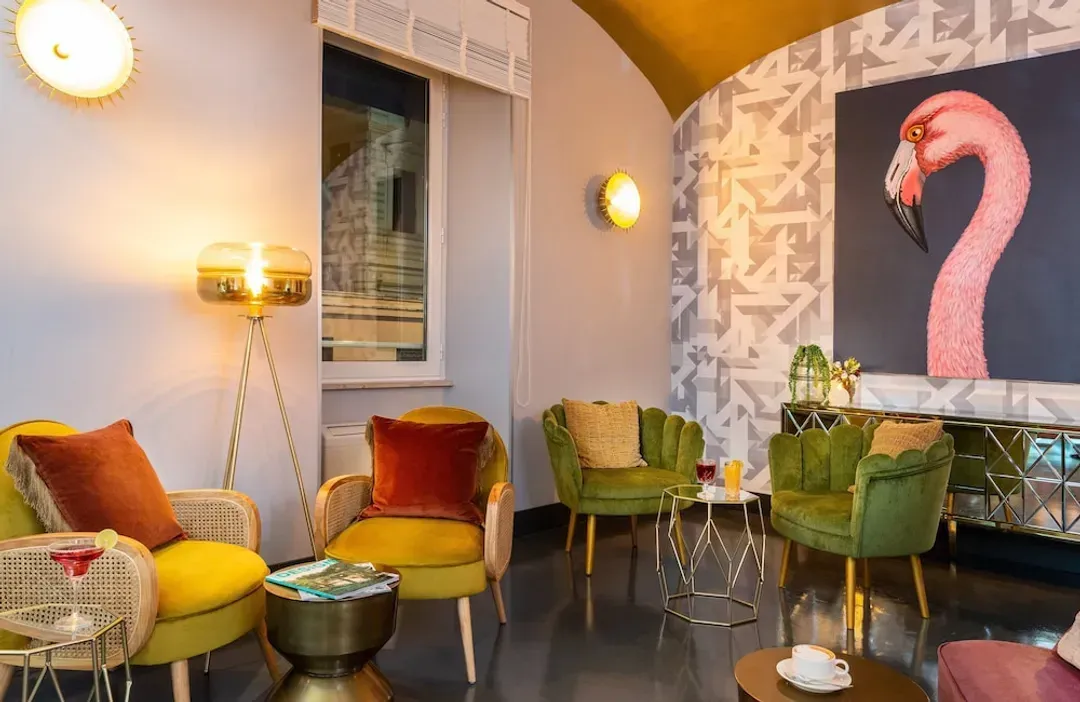 Lobby sitting area