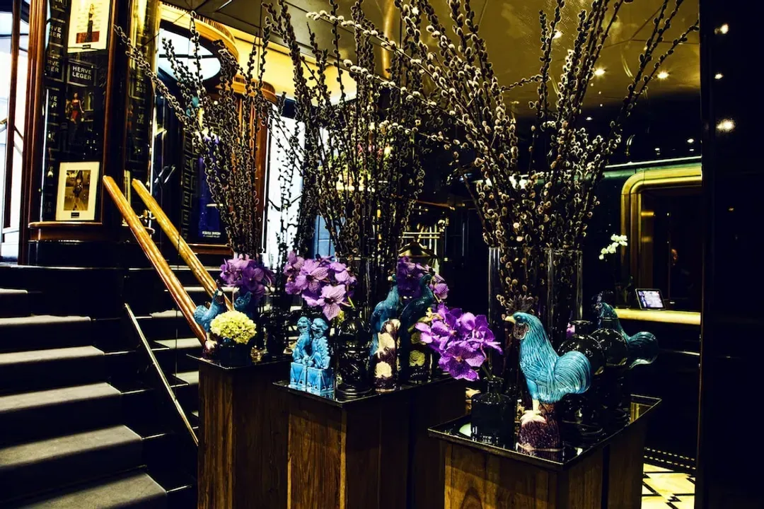 Interior entrance