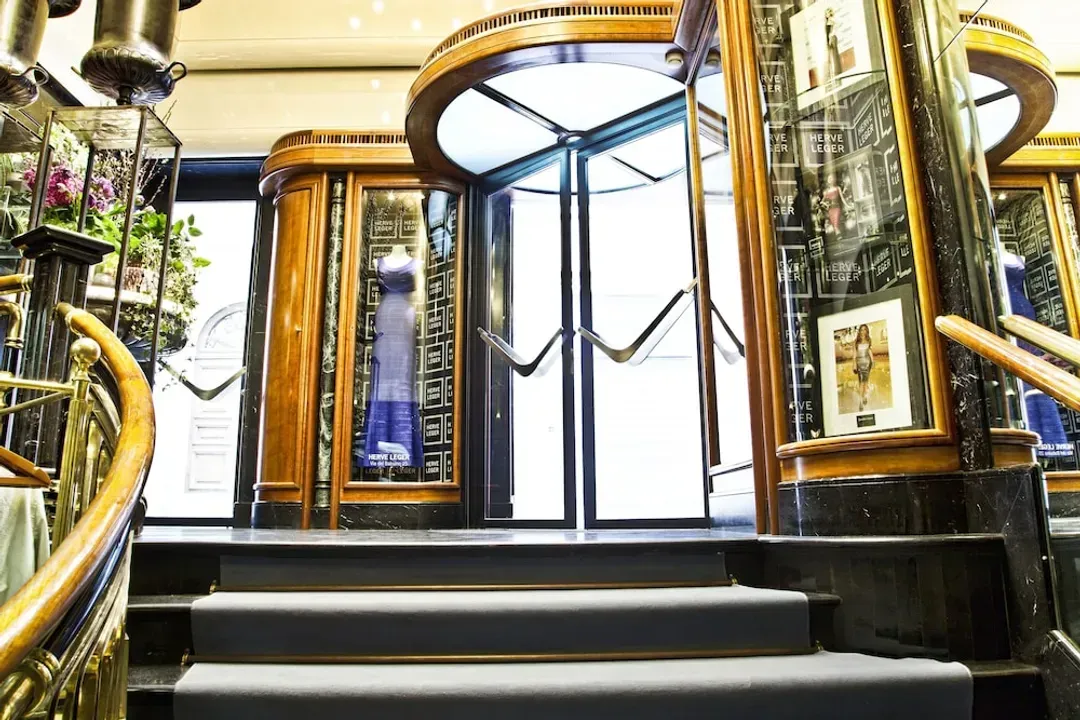Interior entrance