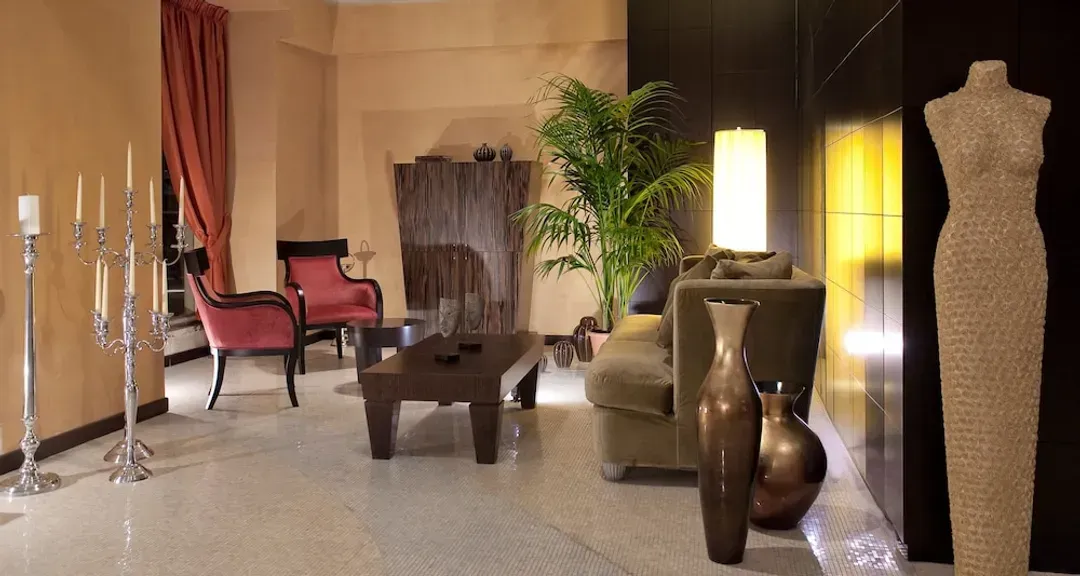Interior entrance