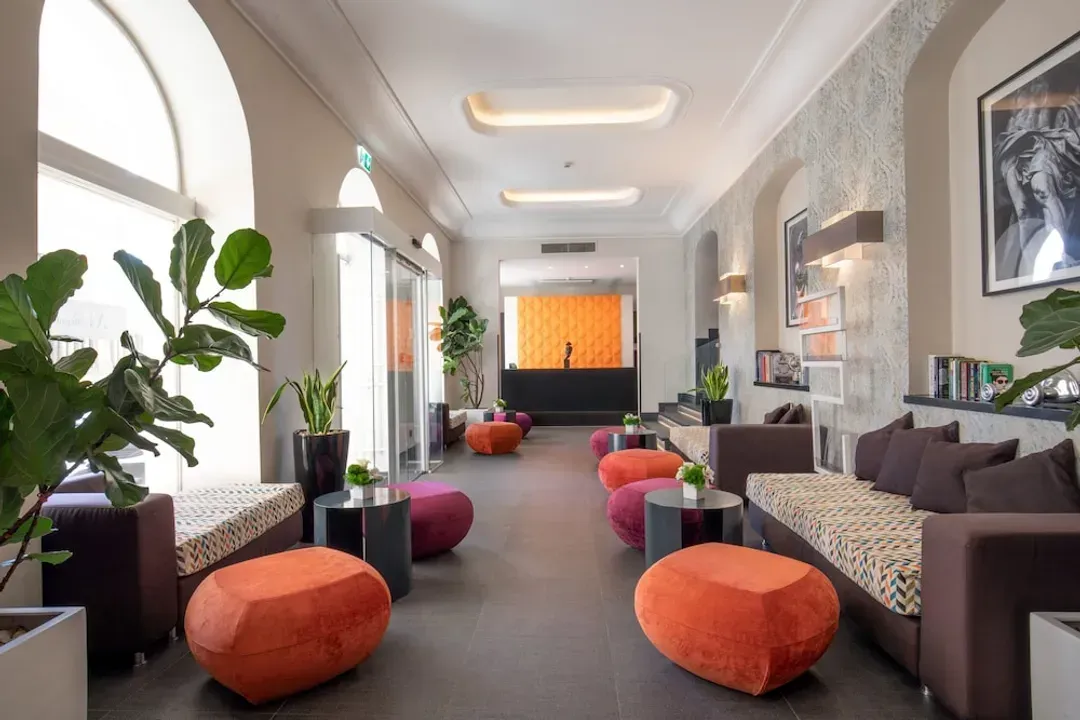 Lobby sitting area