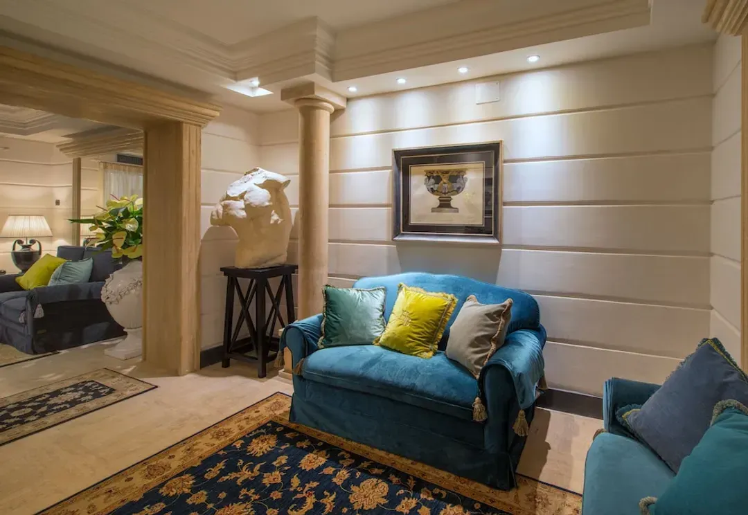 Lobby sitting area