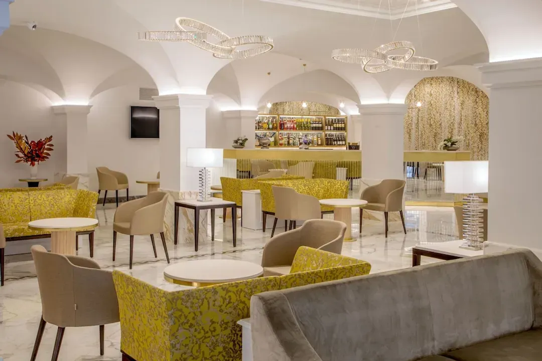 Lobby sitting area