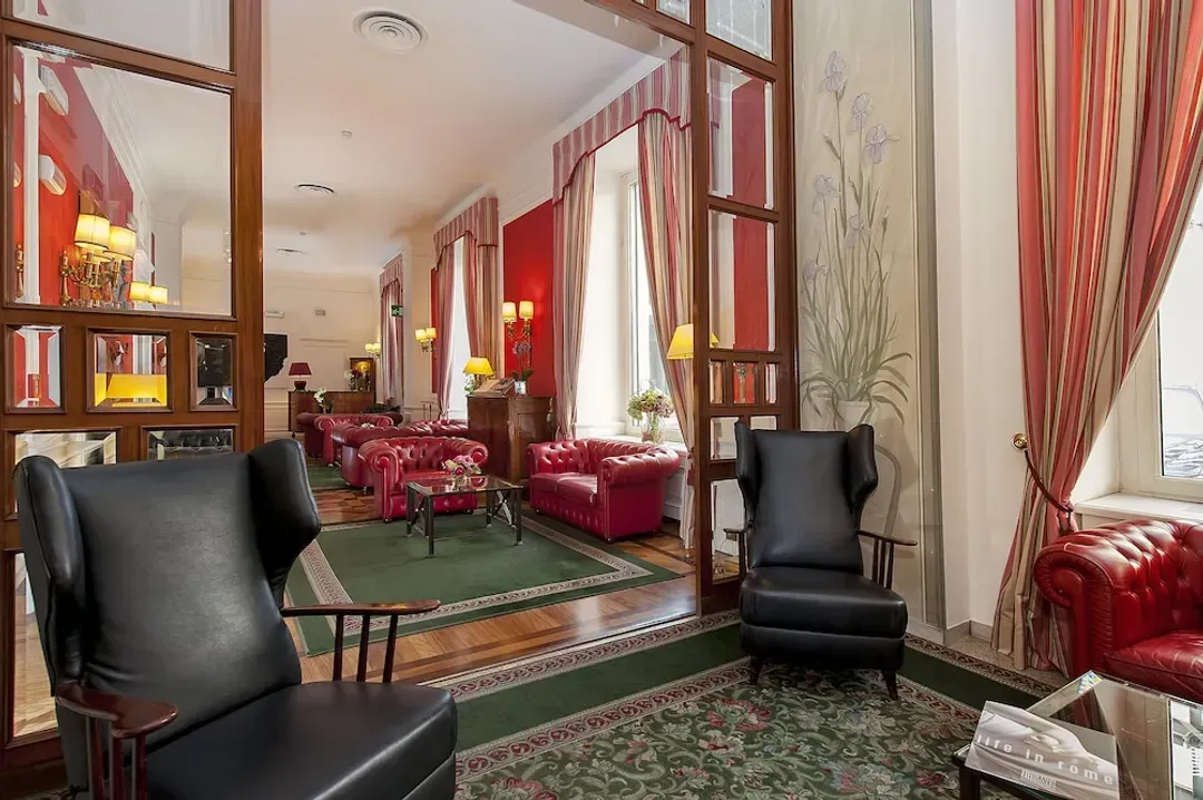 Lobby sitting area