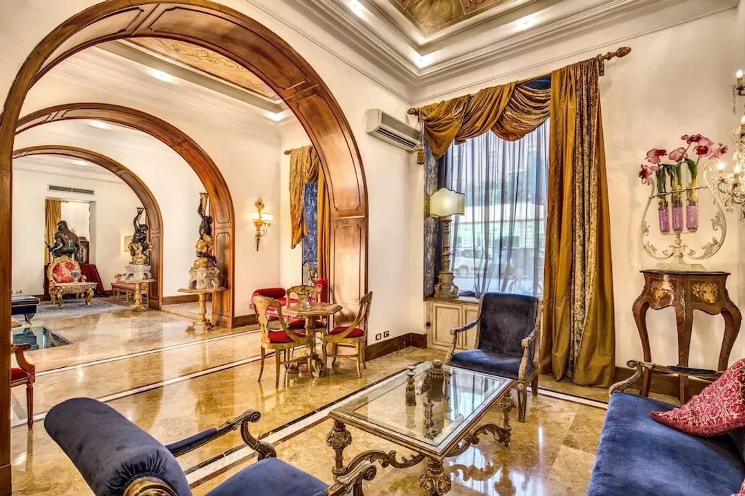 Lobby sitting area