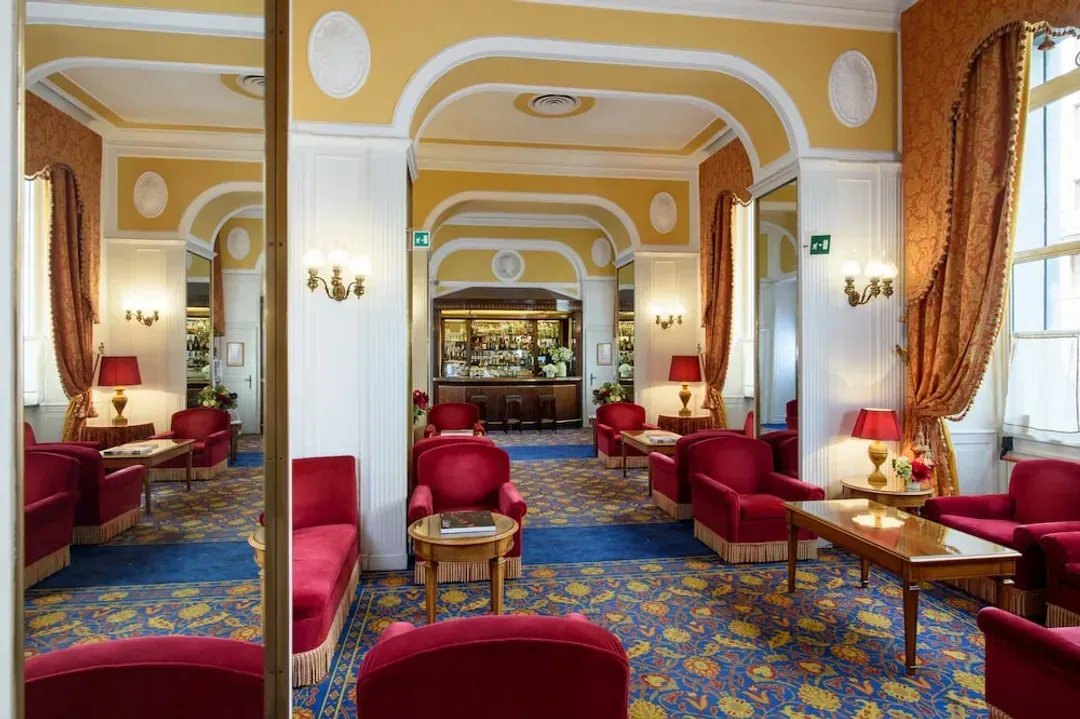 Lobby sitting area