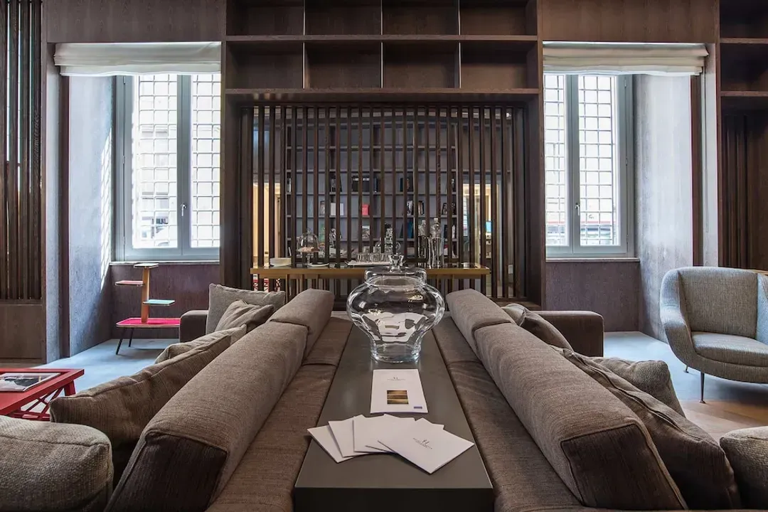 Lobby sitting area