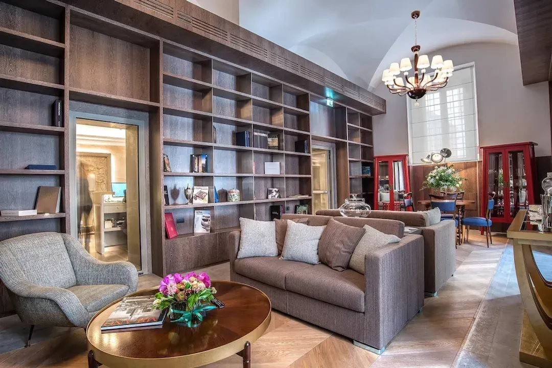 Lobby sitting area