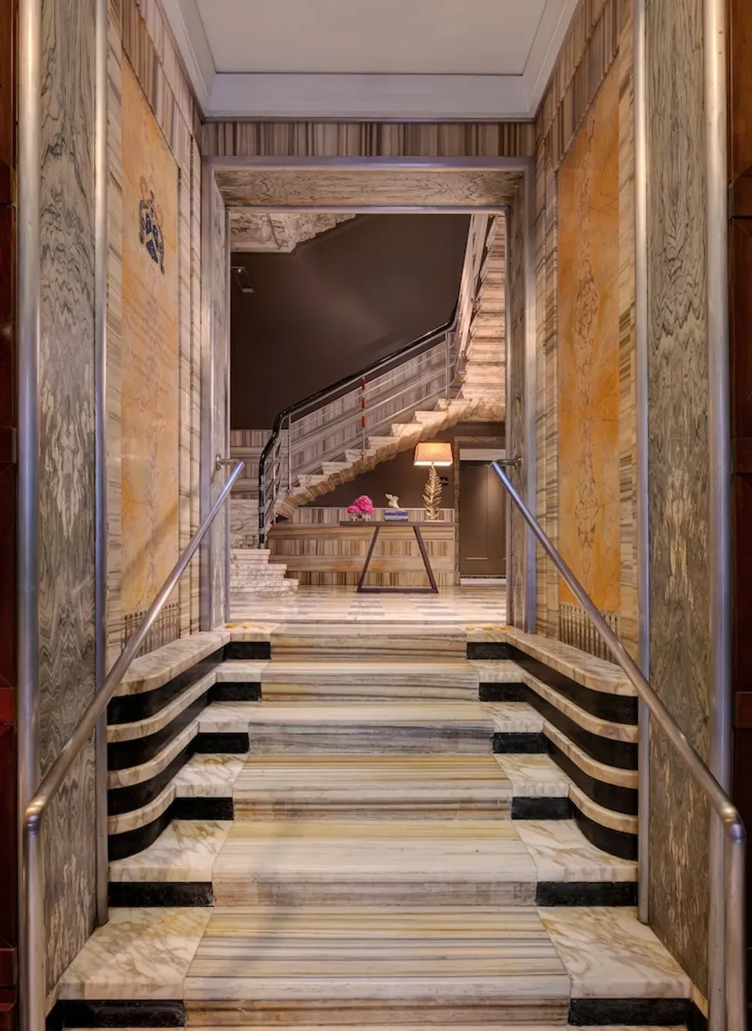 Interior entrance