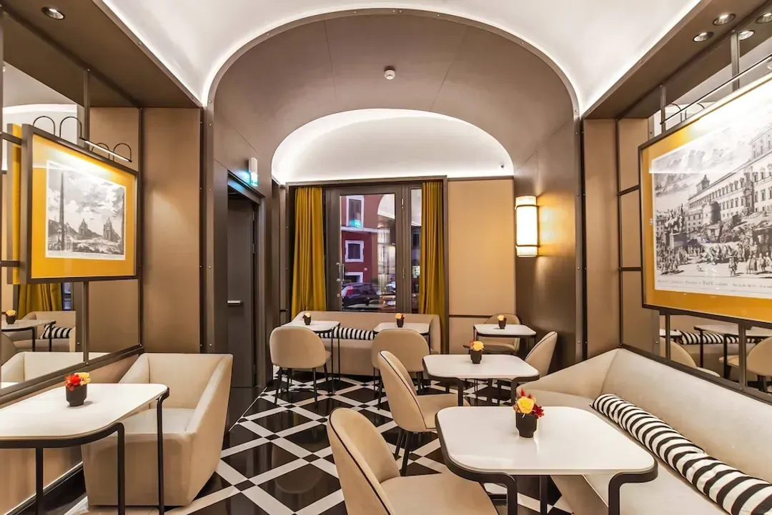 Lobby sitting area