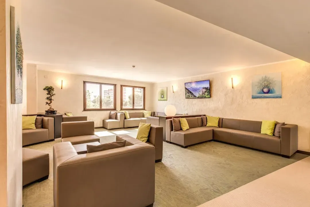 Lobby sitting area