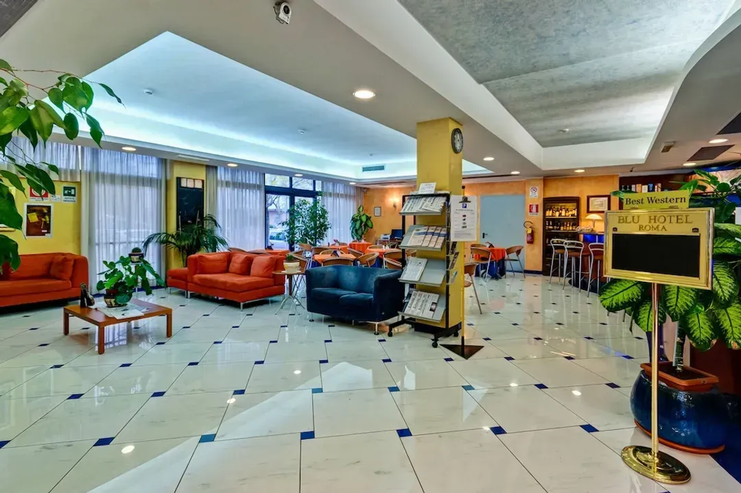 Lobby sitting area