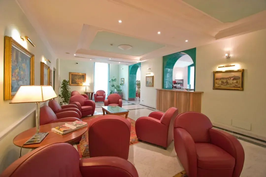 Lobby sitting area