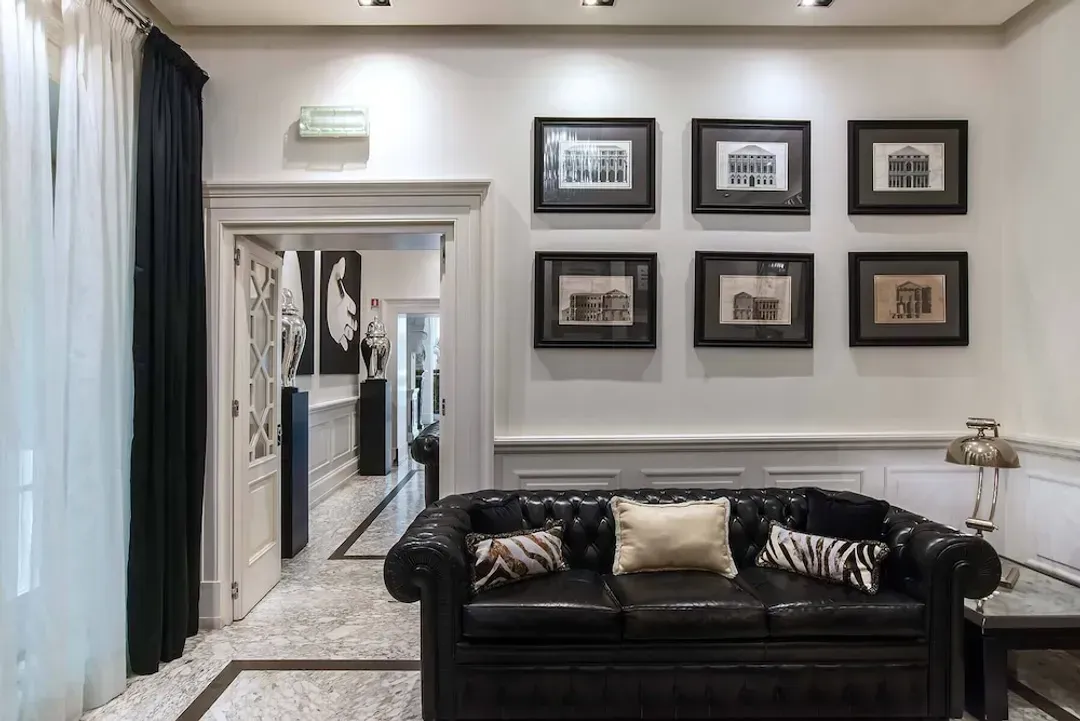 Lobby sitting area