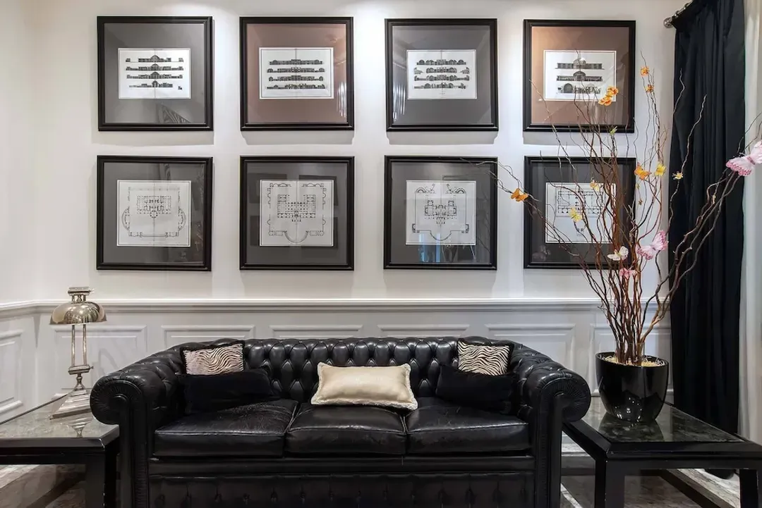 Lobby sitting area