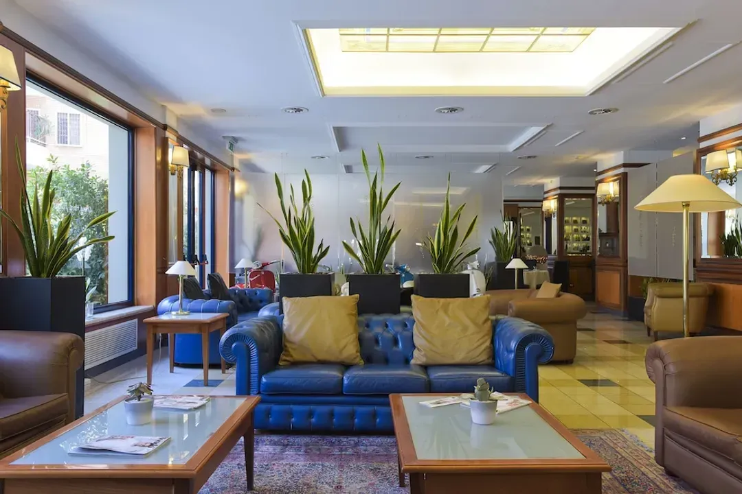 Lobby sitting area