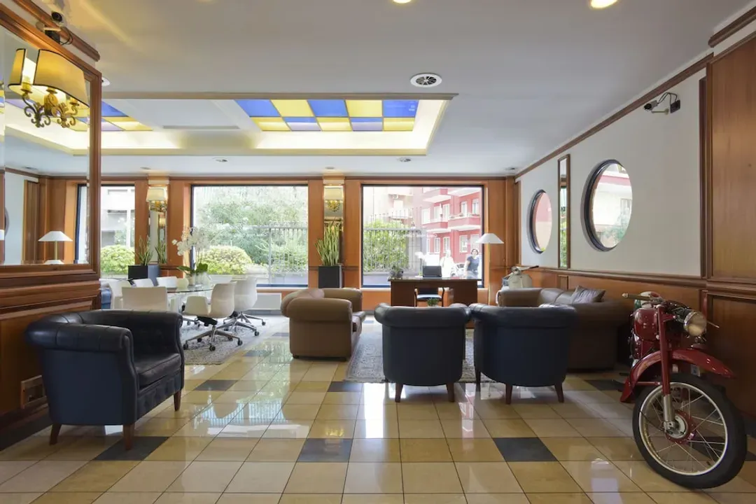 Lobby sitting area