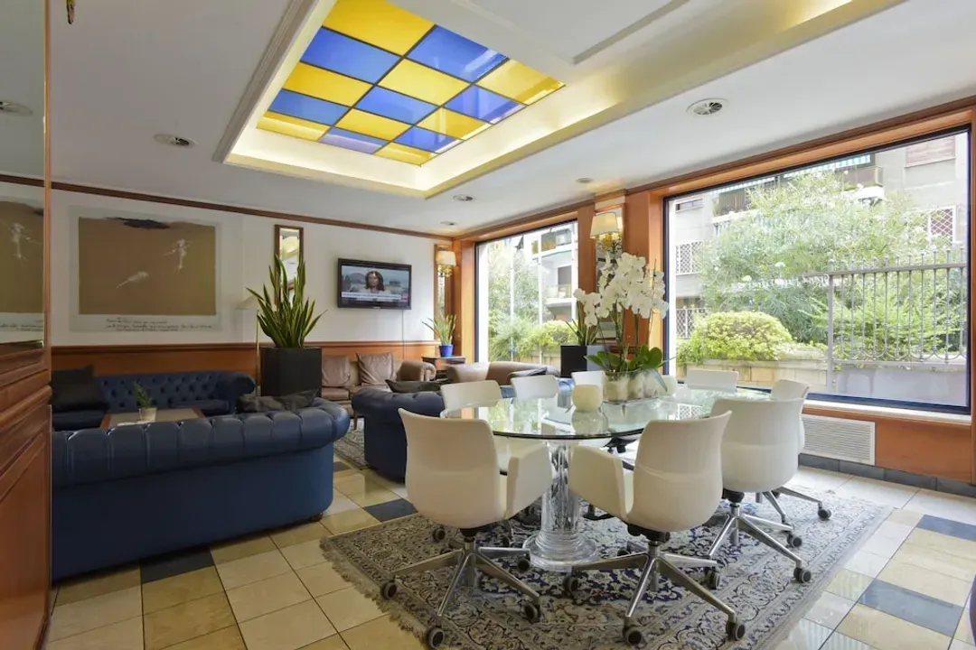 Lobby sitting area