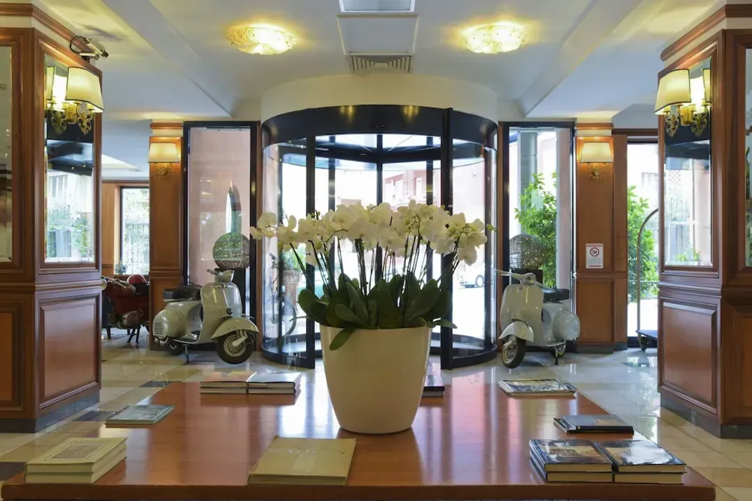 Interior entrance