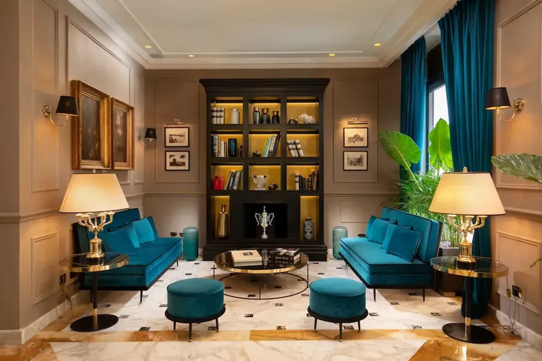 Lobby sitting area
