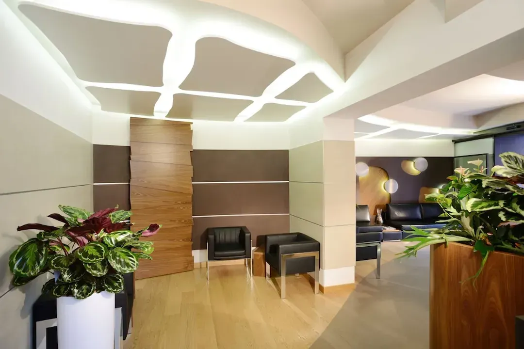 Lobby sitting area