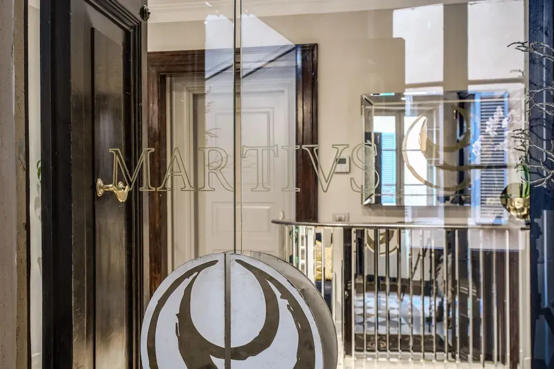 Interior entrance